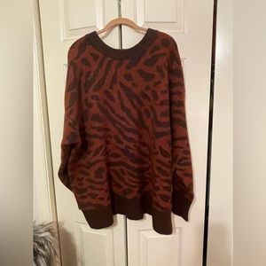 Brown Ava and viv sweater